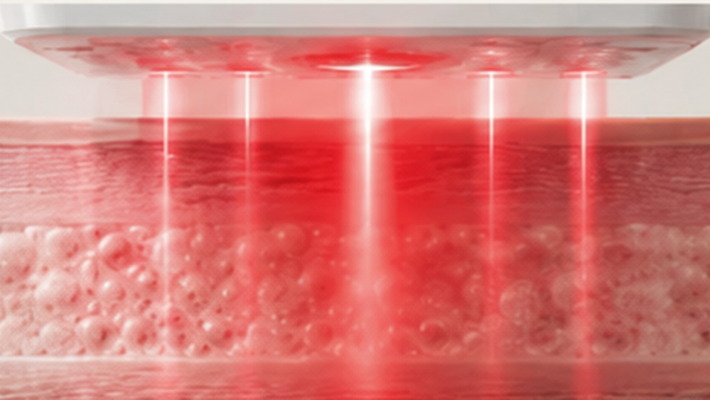 Selected light reaches tissue