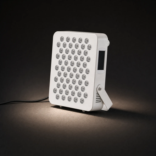 PRFRM 1 DESK compact red and near-infrared light panel three-quarter front view
